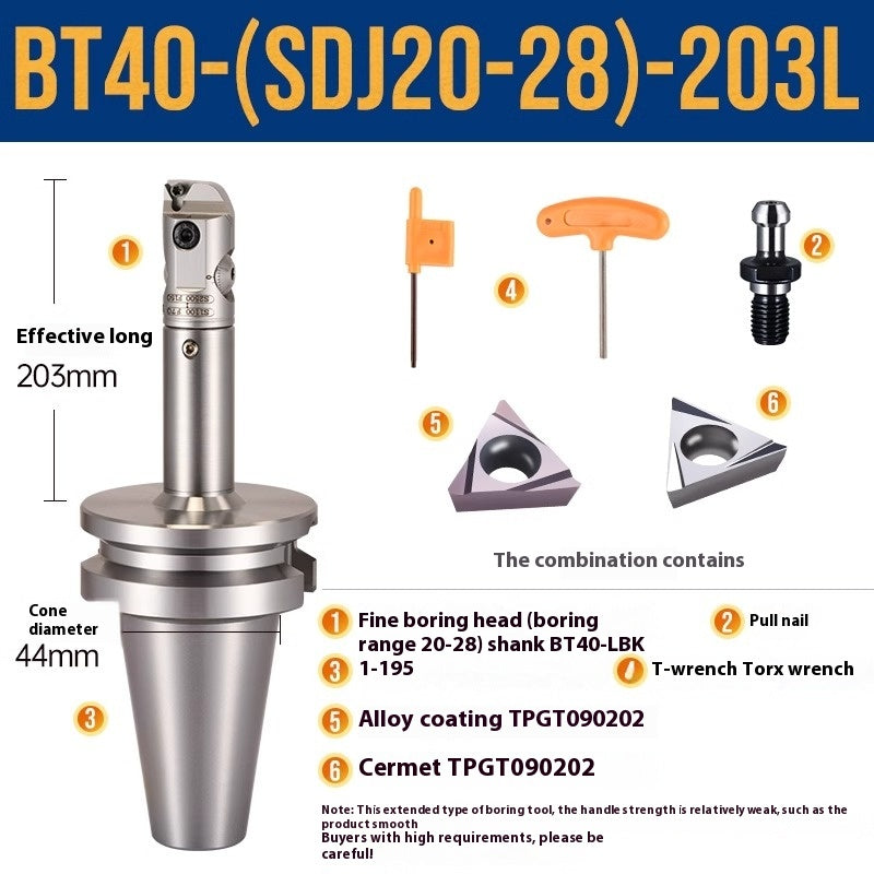 1071-SDJ Fine Boring Tools Fine Boring Heads Adjustable BT40 Fine Boring Tools Set Machining Center Small Bore Fine Boring Tools Shandong Denso Pricision Tools Co.,Ltd.